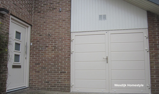 Openslaande garagedeuren Zeeland | Garagedeuren openslaand Zuid Holland | Maatwerk garagedeuren aluminium | Openslaande garagedeuren prijzen Zeeland